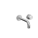 DECA - D2, 2-hulls armatur med 200 mm fast tut