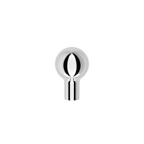 Møbelgreb rund 4 stk, Krom