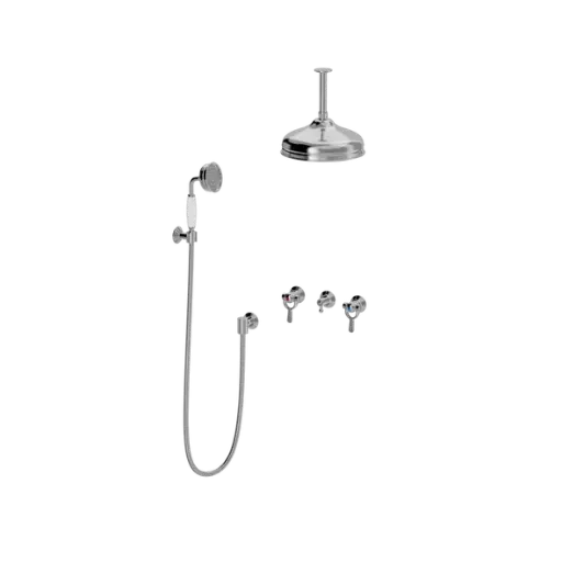 SP albue køkkenbatteri med S200 mm svingtud indbygning/mur