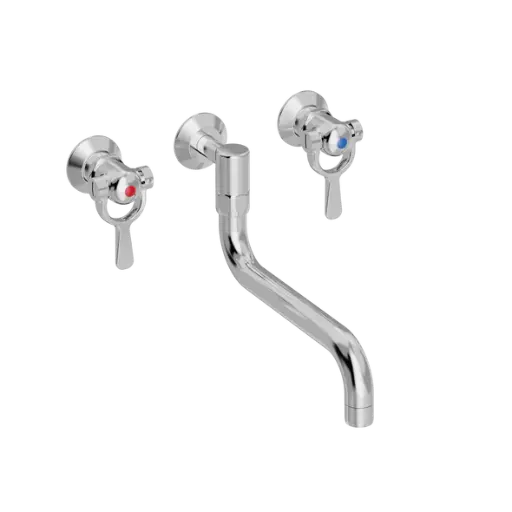 SP kjøkkenarmatur for innbygging med S200 mm svingtut
