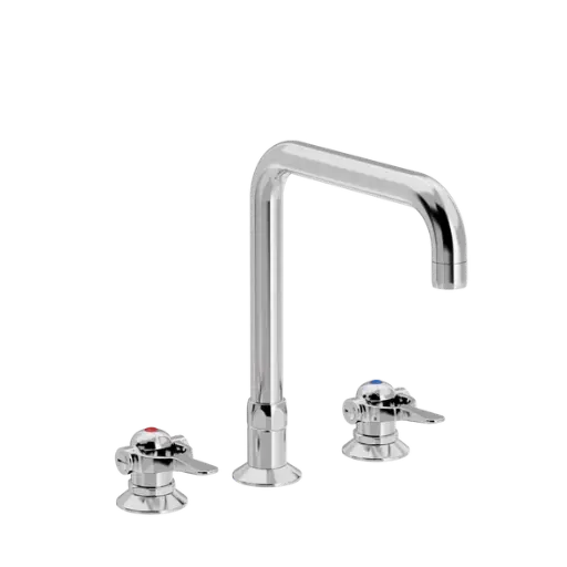 SP 3-huls køkkenbatteri men U 200mm svingtud