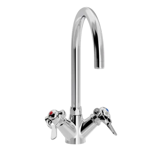 SP køkkenbatteri med Ø 200 mm svingtud