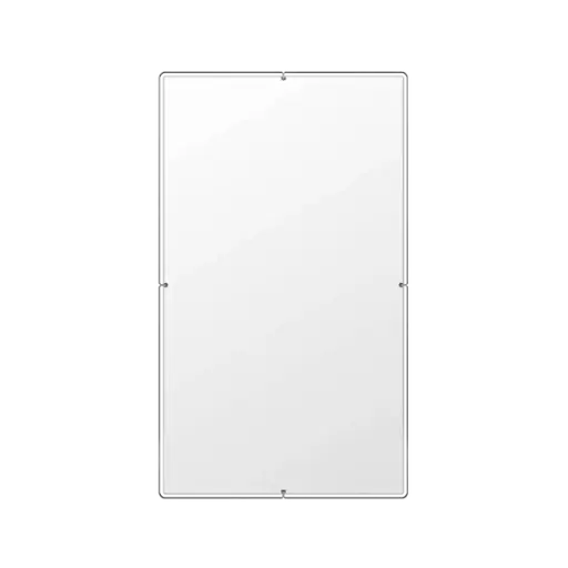 Rektangulært speil, L